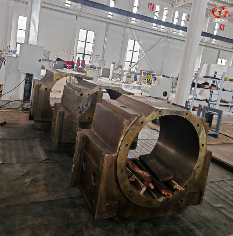 軸承座激光熔覆修復(fù)加工