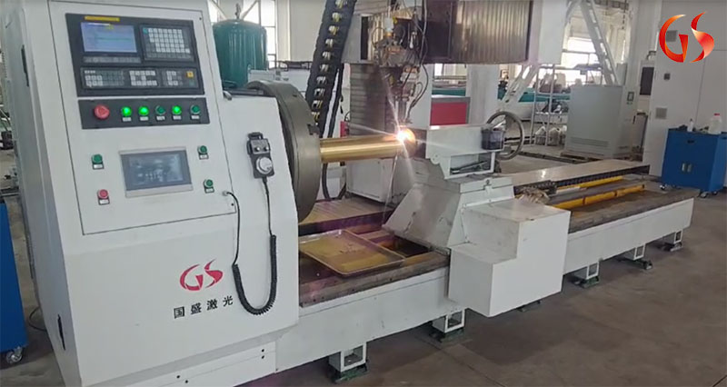 軸上高速激光熔覆銅技術(shù)