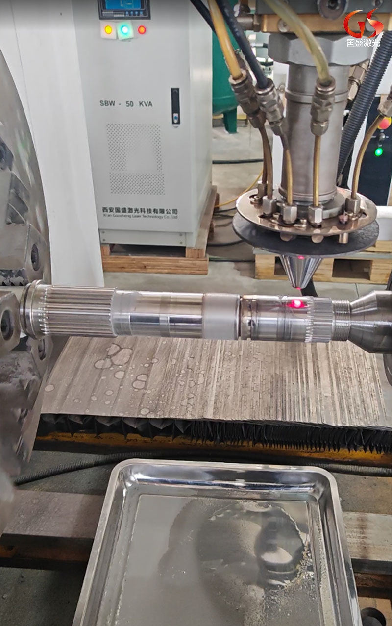 齒輪軸激光熔覆修復(fù)加工