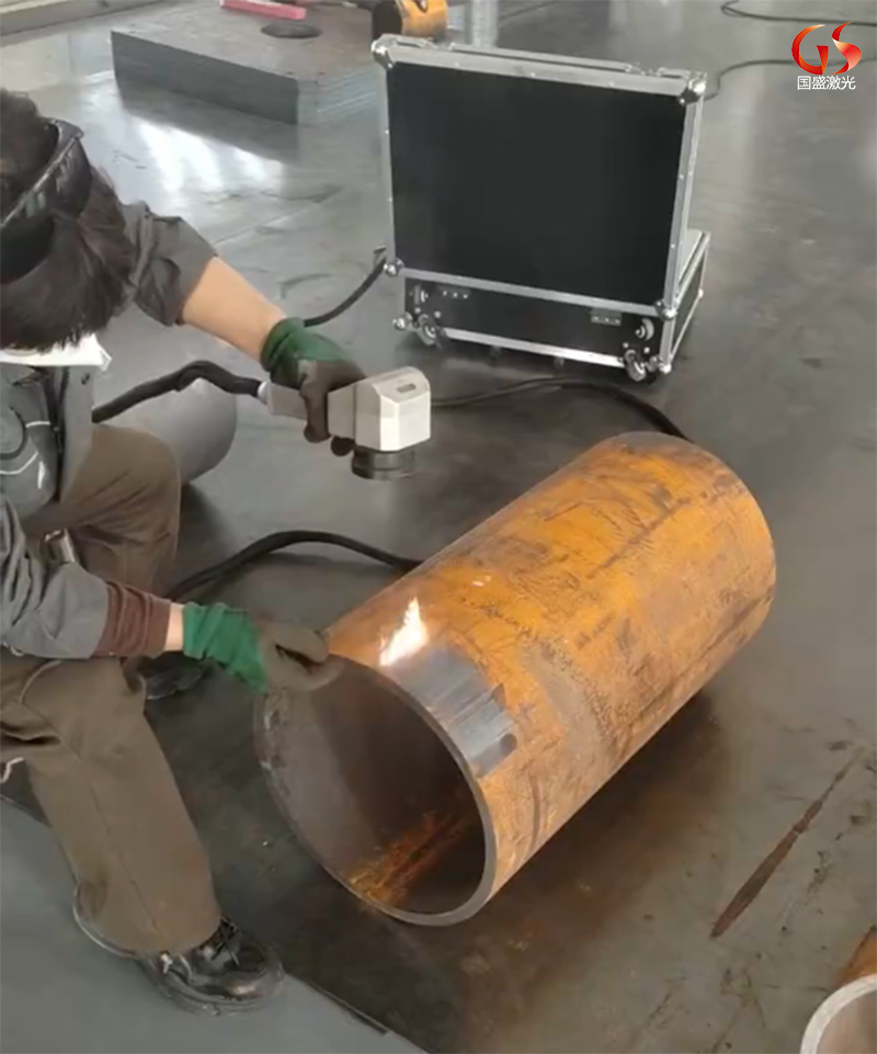 鋼筒激光清洗除銹技術(shù)優(yōu)勢(shì)及應(yīng)用場(chǎng)景